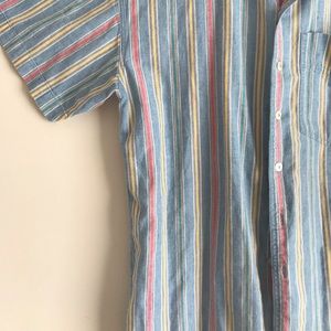 PASTEL STRIPED BUTTON UP ✨✨